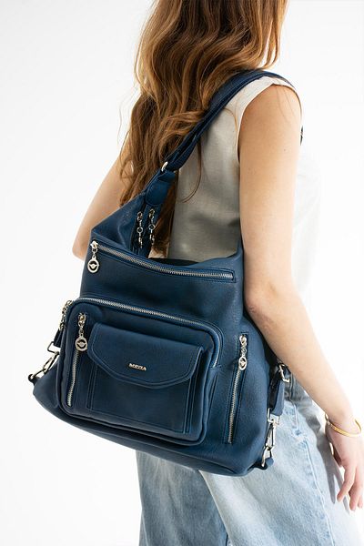 Çanta Trend Large Size Soft Leather Both Back and Shoulder Bag 540