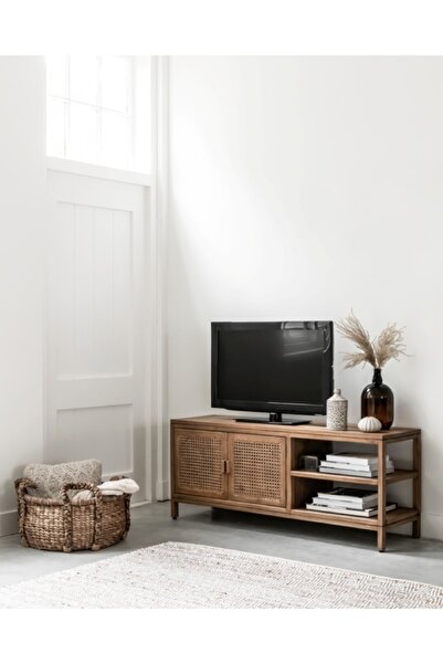 ŞafakMobilya North Masif Ahşap Masif Tv Ünite