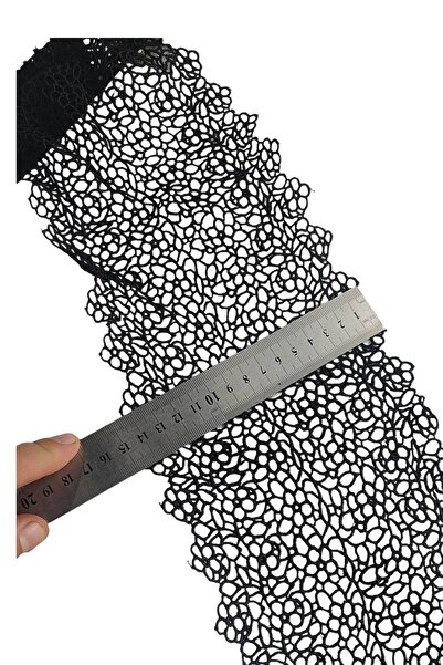 DUAYEN Güpür Dantel Örümcek Ağı Ara Desen 1 Metre