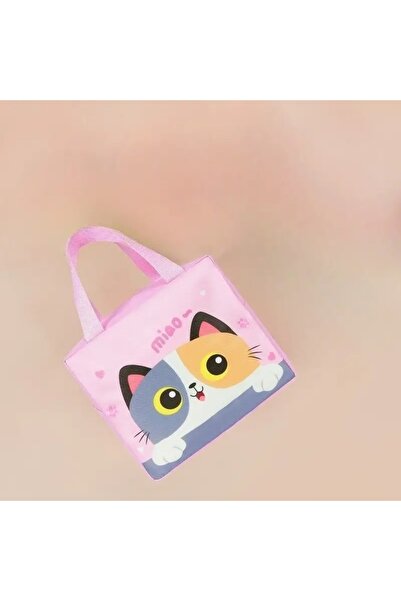 GlassySKY Stylish Thermal Waterproof Durable Cat Themed Lunch / Lunch Box - O...