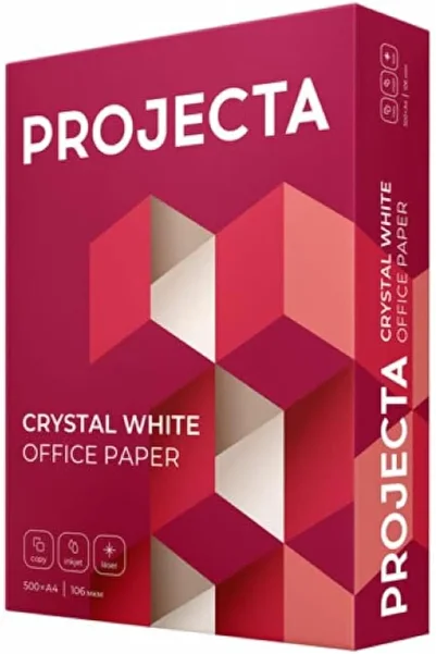 PROJECTA Ultra A4 Paper, 80 GSM Copy Paper (500 Sheets)