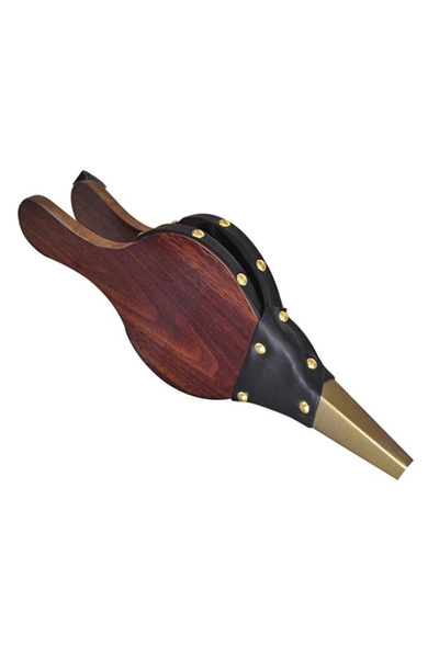 SGTT Χειροκίνητος φυσητήρας αέρα τύπου φυσητήρα, κατασκευασμένος από ξύλο, γι...