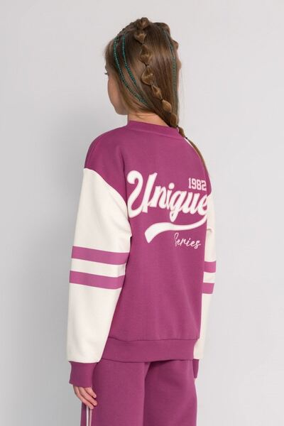 HAUSEkids 9-14 Years Old Univer College Girl's College Jacket-Cherry