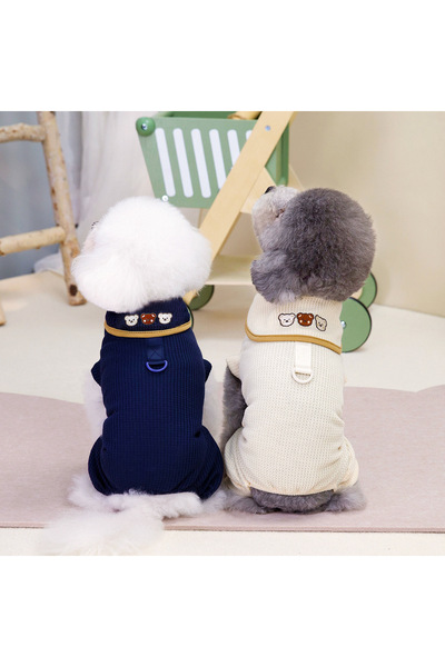 CAZEO Köpek Kıyafeti - Rahat Kumaş - Tulum