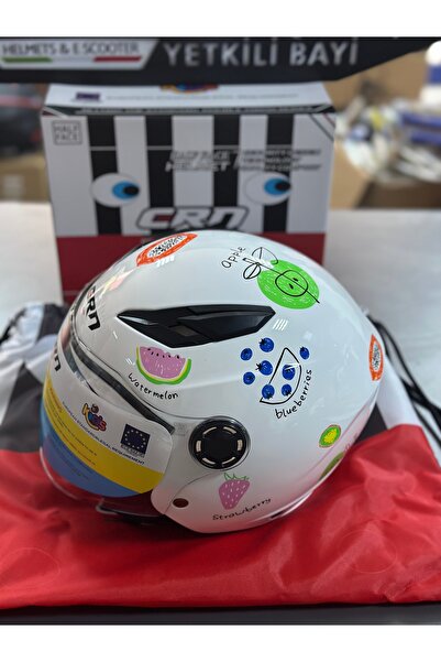 Palas Motor Motokaskk SEVİMLİ ÇOCUK KASKI (Yarım Kask) / Ece 22.06 Sertifikal...