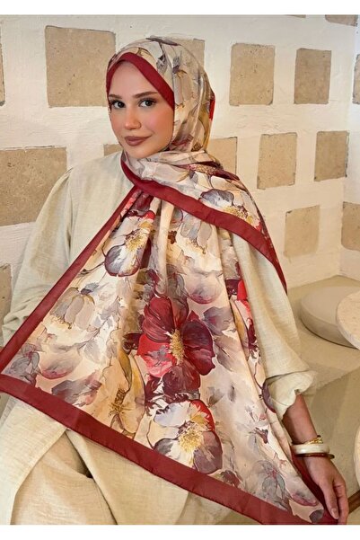 MODA Mineleşarp Desenli Pamuk Soft Şal İlham Serisi