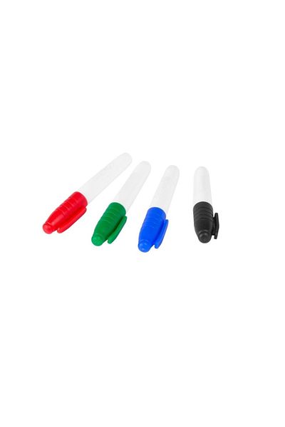SGTT Set of 72 mini permanent markers, oil-based, in 4 colors, in plastic box