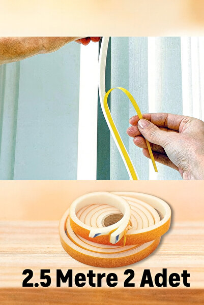 Metler 2,5 Metre Kapı Bandı 2 Adet - Ses ve Isı Yalıtımı için Kendinden Yapış...