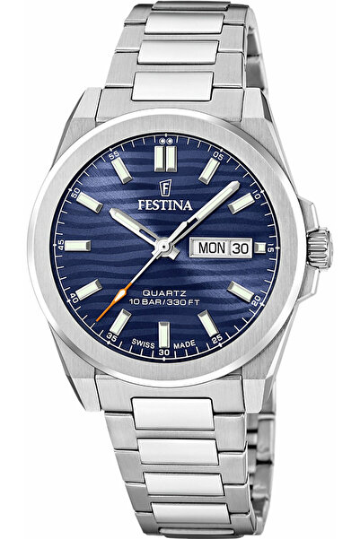 FESTİNA SWISS DUNE BLUE F20073/2 CLASSIQUES ERKEK KOL SAATİ