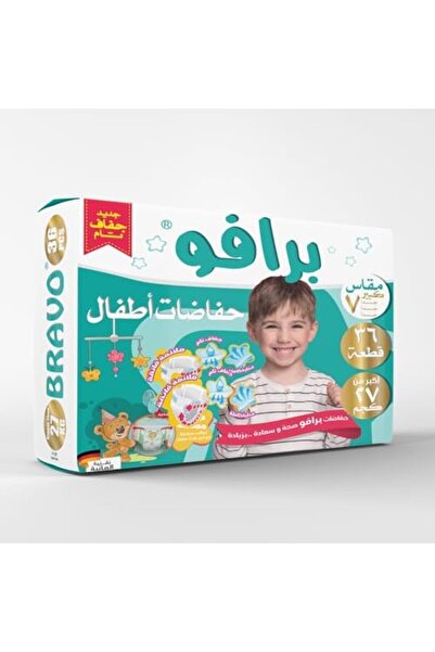 Bravo Bravo Baby Diapers, 36 Pieces, Size 7, for babies over 27 kg