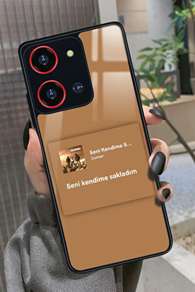 Reeder S19 Max Pro S 108 MP (Zoom) Uyumlu Şarkı Sözü Tasarımlı Glossy Premium...