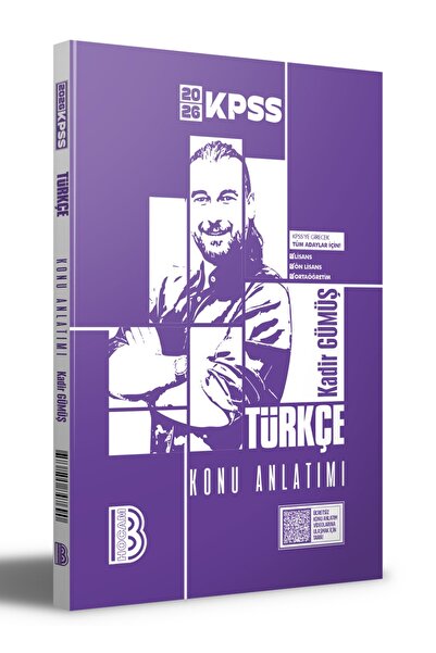 Benim Hocam Yayınları 2026 KPSS Türkçe Konu Anlatımı