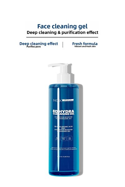 NQX PULL Facial Cleansing Gel for Combination, Oily and Acne Prone Skin, Anti...