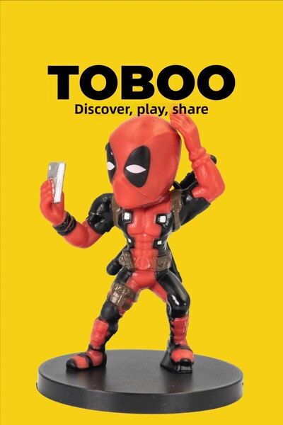 shop Deadpool Mini Figure – Modern Version Taking Selfies