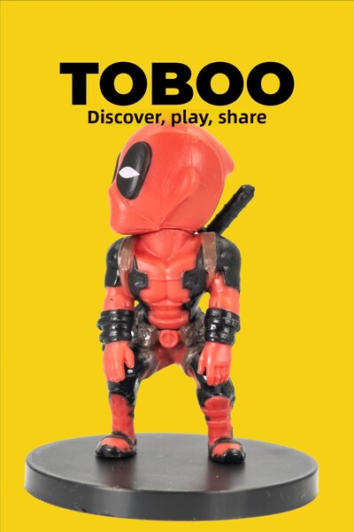 shop Deadpool Mini Figure – Classic Posture Collectible Model