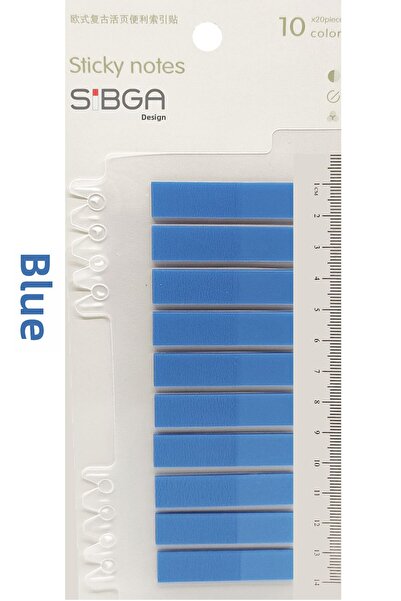 sibga tasarım Transparent Blue Color Postit Post-It Post It. Bookmark Bookmark Postit Sticker Note Paper