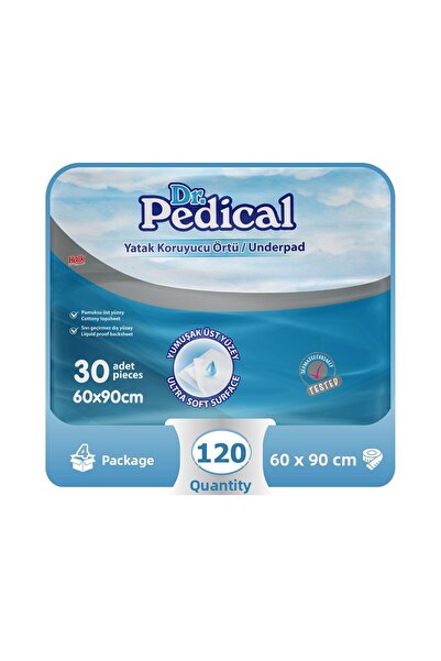 Dr.Pedical غطاء حماية مرتبة مقاس 60x90 سم - 120 قطعة