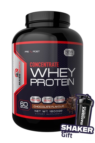 massquick بروتين مصل اللبن بنكهة الشوكولاتة - 1800 جرام - 60 حصص