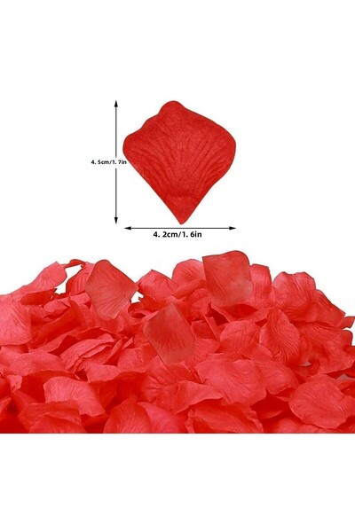 NW NessiWorld ناسي وورلد كونفيتي على شكل ورقة ورد باللون الأحمر - عبوة واحدة ...