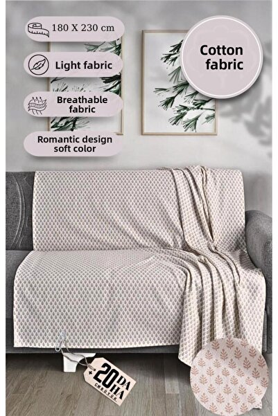 MODALİN Единичен печатен калъф за стол Breeze 180x230 cm