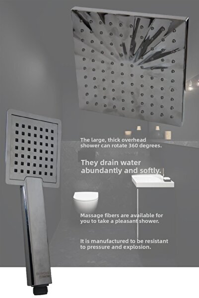 tesitay Kitchen Sink Bathroom Faucet Chrome Color Bathroom Set Robot Shower Head Spiral Sink Fixture Faucet