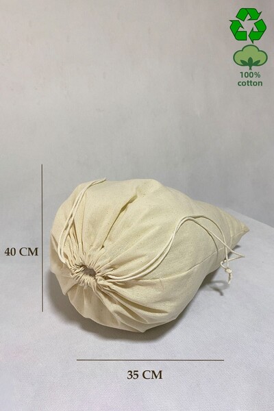APRENDİ Raw Cloth Pouch / Bag / Organizer 35X40 cm – Set of 10 |   Eco-Friendly Cloth Bag