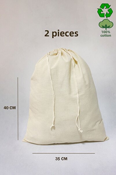 ÇANTAPAK حقيبة من قماش الهام / حقيبة / منظم مقاس 35x40 سم - مجموعة من قطعتين ...