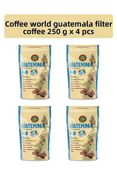 Kahve Dünyası قهوة دنيا غواتيمالا المفلترة 250 جرام × 4 قطع