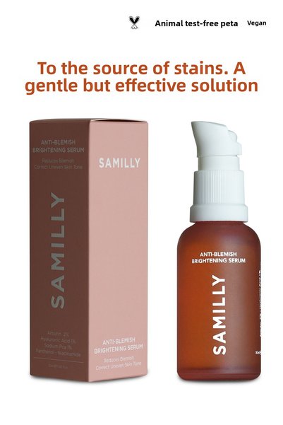 SAMILLY Anti-Blemish and Brightening Arbutin Skin Care Serum 30 ml |   Arbutin 2% |   Hyaluronic Acid 1%.