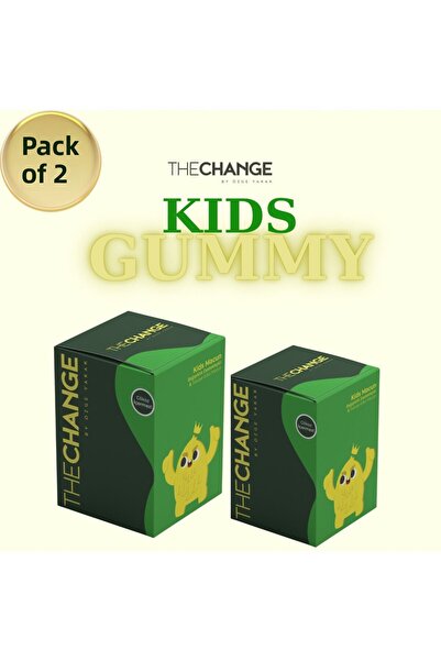 The Change By Özge Yakak Children's Multivitamin Gummy – Immunity & School Success Supported