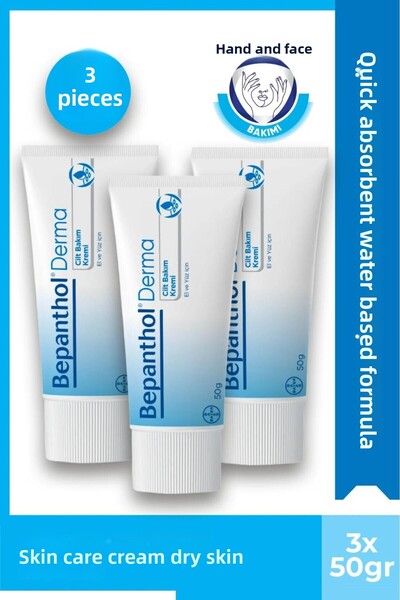 Bepanthol Derma Skin Care Cream 50 Gr 3 Pieces