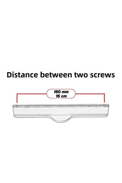 Badem10 Saral Striped Matte Gold Metal Handle 160 mm 16 cm Furniture Drawer Kitchen Cabinet Wardrobe Door Handles