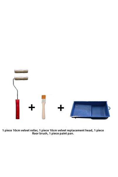 Sanatsal Dünya Rolă de catifea de 10 cm - Set de perii - Cadou