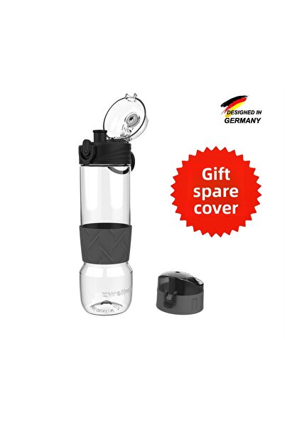 zweikell Lento Switch Transparent Bpa-Free 650 ml Tritan Water Bottle