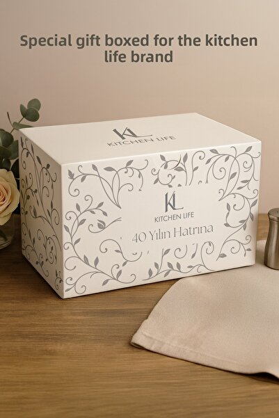 Kitchen Life Special Design Πορσελάνινο Χρυσό Σετ 12 τεμαχίων Ριγέ Φλιτζάνι Καφέ για 6 Άτομα 100 ml - Φλιτζάνι Καφέ