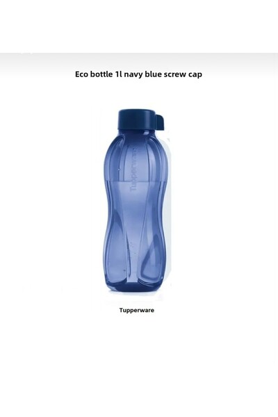 Plus Eco Bottle 1 Lt - Navy Blue