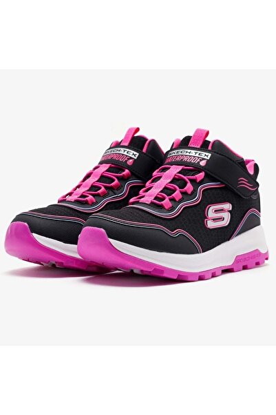 SKECHERS Storm Blazer Streamline Coast 303451L Waterproof Ortopedik Çocuk Bot SİYAH