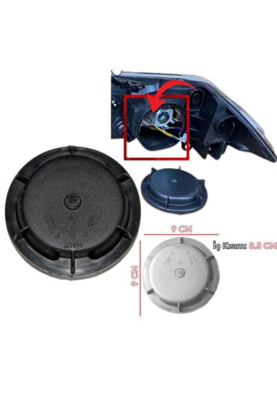 ZETOTO Megane 2 Kasa Far Kapağı Kısa Far Takım 7701047182