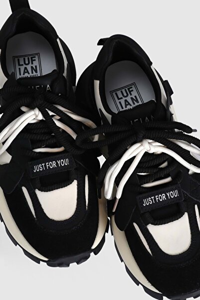 Lufian 121230049 Yoko Unisex Sneaker Shoes Black