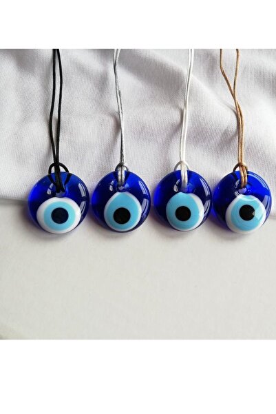 312 KONSEPT 25 bucăți de mărgele de sticlă cu ochi rău de 3 cm și 6 metri de ...