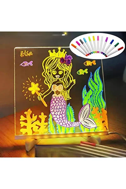 OEM Tabla de desen acrilica cu LED TRANSPARENTA