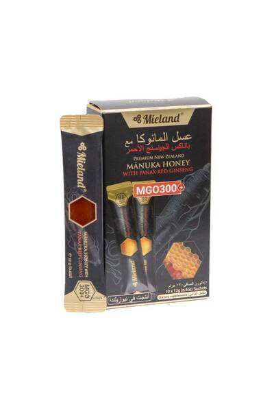 Mielane أكياس عسل مانوكا مع الجينسنغ 300 MGO (42)