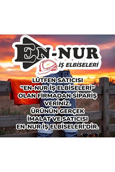 EN-NUR İŞ ELBİSELERİ DİZ SÜNGER DETAYLI LİKRALI İŞ PANTOLONU