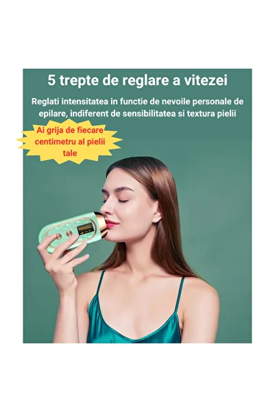 oemco Epilator IPL Pentru Epilare Definitiva KALEPO, Fara Durere