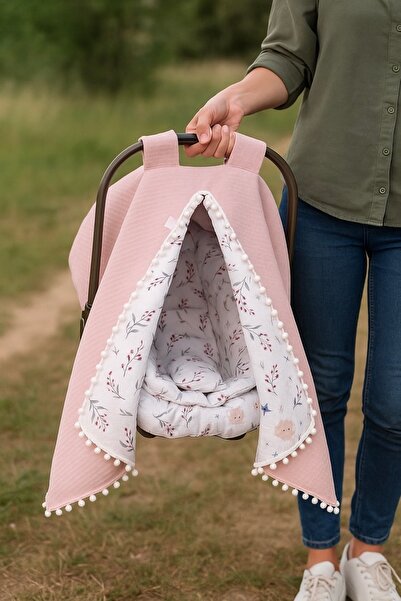 FG Store %100 Pamuk Çok Amaçlı Çift Katlı Müslin Puset Örtüsü/minderi Ve Kılıfı