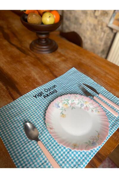 MavDesign İsimli Beslenme Örtüsü 2 Adet