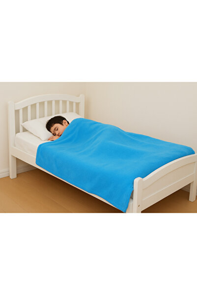 Fronte Home Baby Kids Blanket Soft Plush Wellsoft Blue