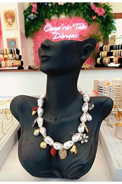 Pinty Design Barok Charm Kadın Kolye