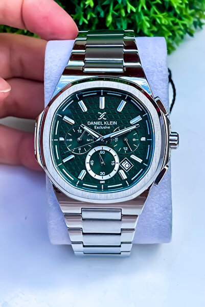 Daniel Klein Original Multifunction All Functions Active Ystainless Steel Men's Watch+ Bracelet Gift