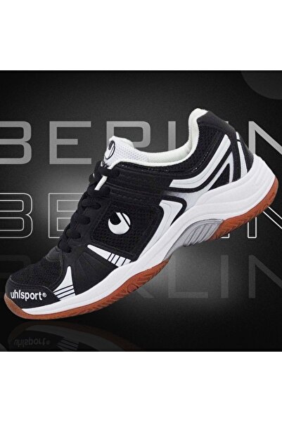 UHLSPORT Kocamanlar Berlin Kauçuk Tabanlı Mülakat Salon ve Tenis Ayakkabısı SİYAH